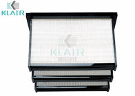 Abs Frame Mini Pleat Glass Fiber Compact Air Filter Untuk Volume Udara Besar