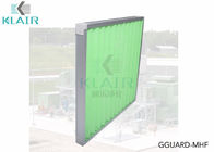 Panel Filter Udara Lipit Ringan Aluminium Frame Untuk Sistem Pendingin Udara