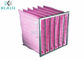 Medium Debu Debu Air Bag Filter Filter Baik Untuk Hvac Air Conditioning