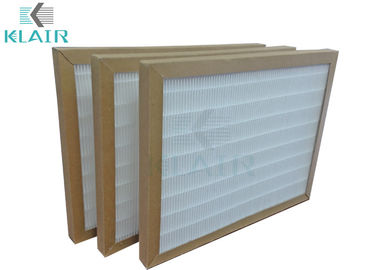 Waterproof Cardboard Air Filter Dengan High Dust Holding Capacity 400 x 400 x 50mm