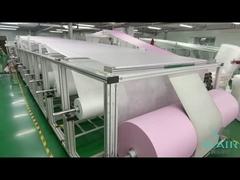 F5 Meltblown Pocket Filter Media Untuk HVAC Air Conditioner