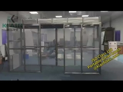 Ruang Pembersih Modular Kelas 100 Kelas Bersih yang Disesuaikan/Silikon Bersih ISO 5 ISO 7