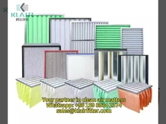 Filter udara pleated sekali pakai G4 Untuk industri pre-filtrasi AC