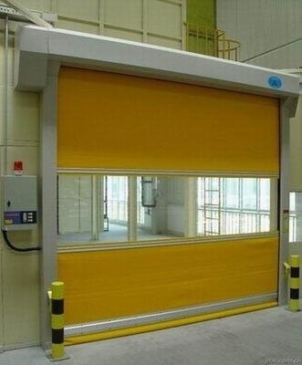 Fogging Mist Stainless Steel Air Shower dengan Pintu Rolling PVC Otomatis