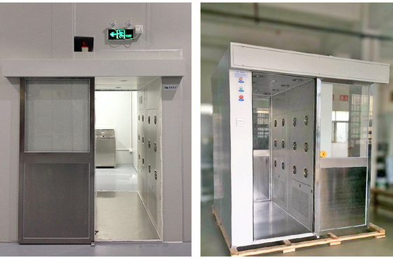 Harmaceutical ISO Standard Cargo Cleanroom Air Shower Dengan Gaya Unik yang Disesuaikan