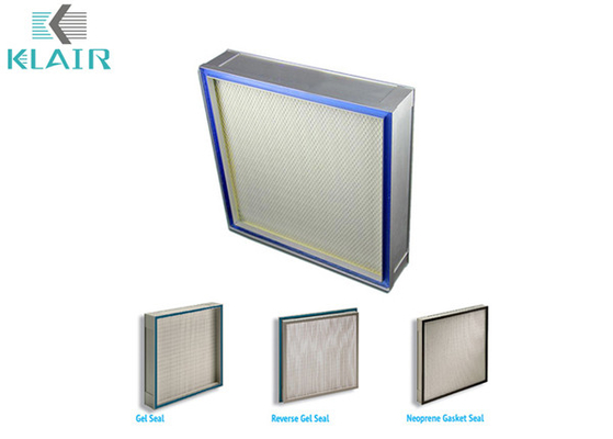 Mini Pleat HEPA Air Purifier Air Filter untuk Rumah Sakit Jual Gel Seal Type HEPA Filter