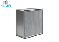Glassfiber Box Type Aluminium Separator Filter Udara HEPA untuk Sistem HVAC