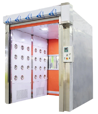 Fast Rolling Curtain Door Cargo Air Shower Dengan Sensor Fotolistrik