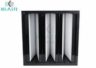 Fiberglass Lipit Air Filter Dengan Permukaan Diperpanjang Mini Wiru Media