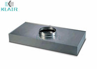 Duct Collar Ceiling HVAC Air Filter HEPA Module Low Profile Dengan Tekanan Statis Tinggi