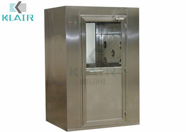 Stainless Steel Cleanroom Air Shower H13 Filter Untuk Kontaminasi Partikulat