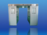 Automatic Sliding Door Cleanroom Air Shower Untuk Person / Cargo Dust Removal
