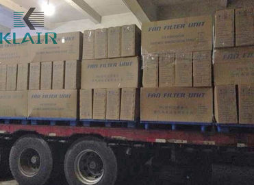 Cleanroom Ceiling Fan Filter, Ffu Dengan Kontrol Kelompok Energi Ec Motor yang Efisien