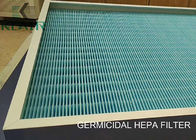 PET PTFE Media Germicidal HEPA Air Filter Untuk Pendingin Udara