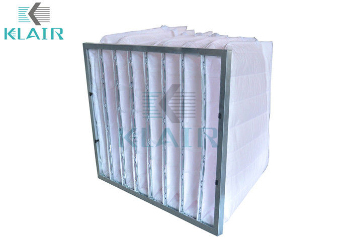 Air Conditioner Lipit Air Filter Sintetis 24 X 24 X 22 Untuk Turbin Gas